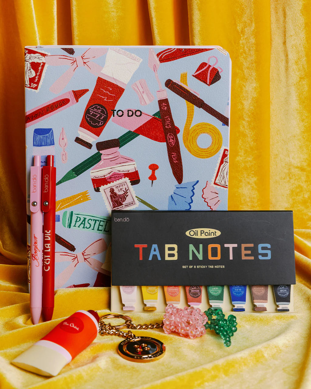 Oil Paint Sticky Tab Notes