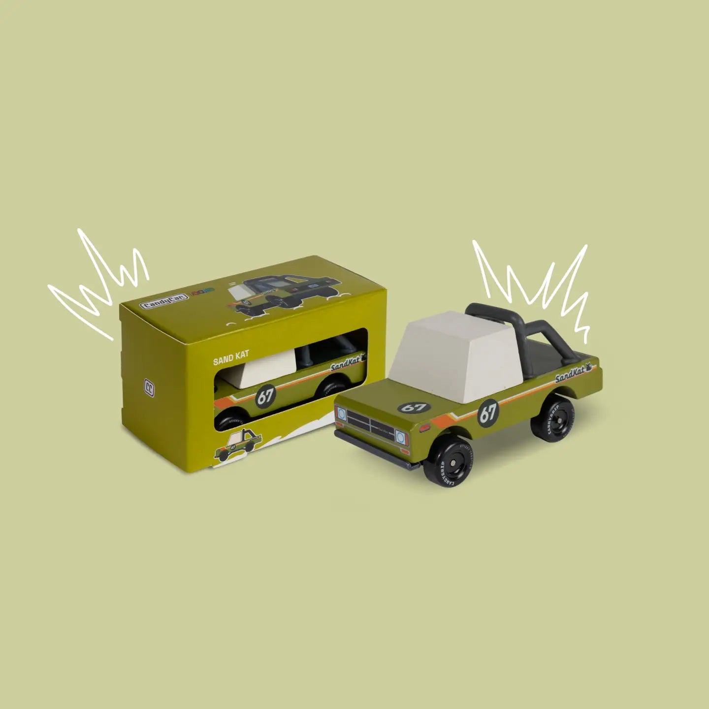 Sandkat Toons Car