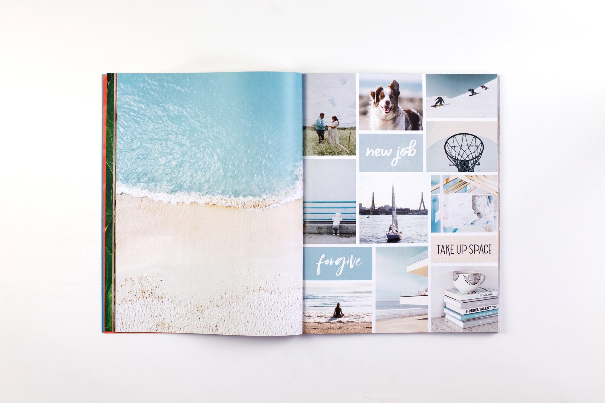 The Vision Board Book: 700+ Words &amp; Images by Free Period Press