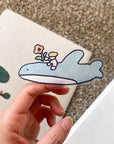 Mr. Shark Sticker by oitama