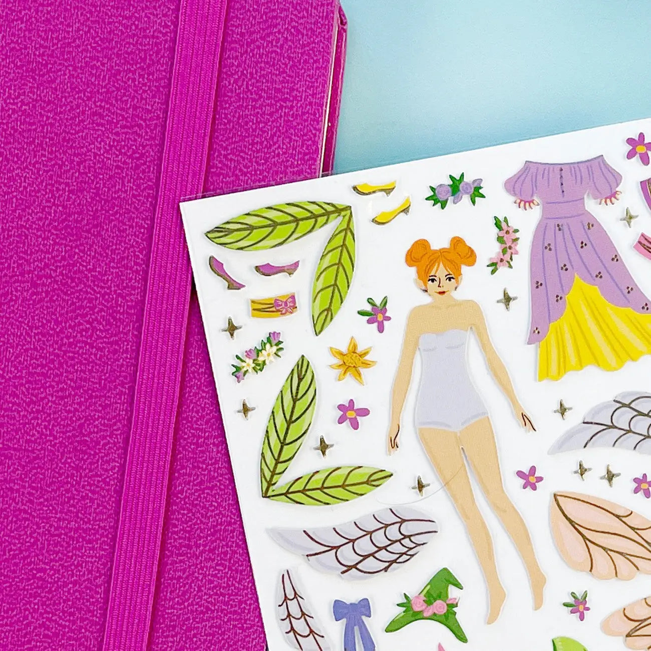 Fairy Fitting Sticker Sheet