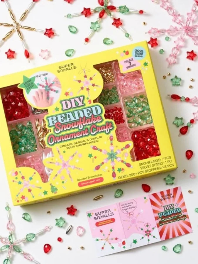 Beaded Snowflakes Ornament Kit