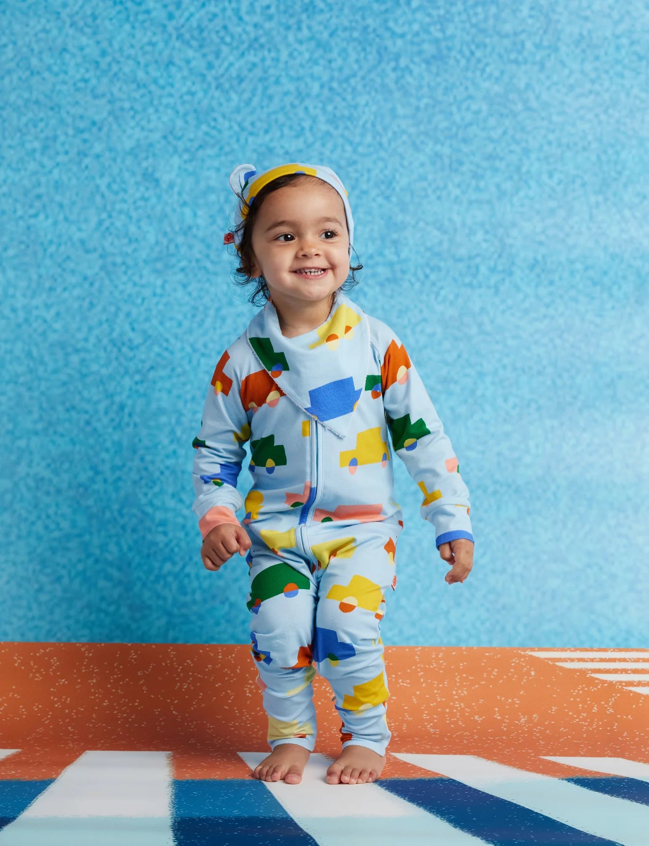 Beep Beep Long Sleeve Romper