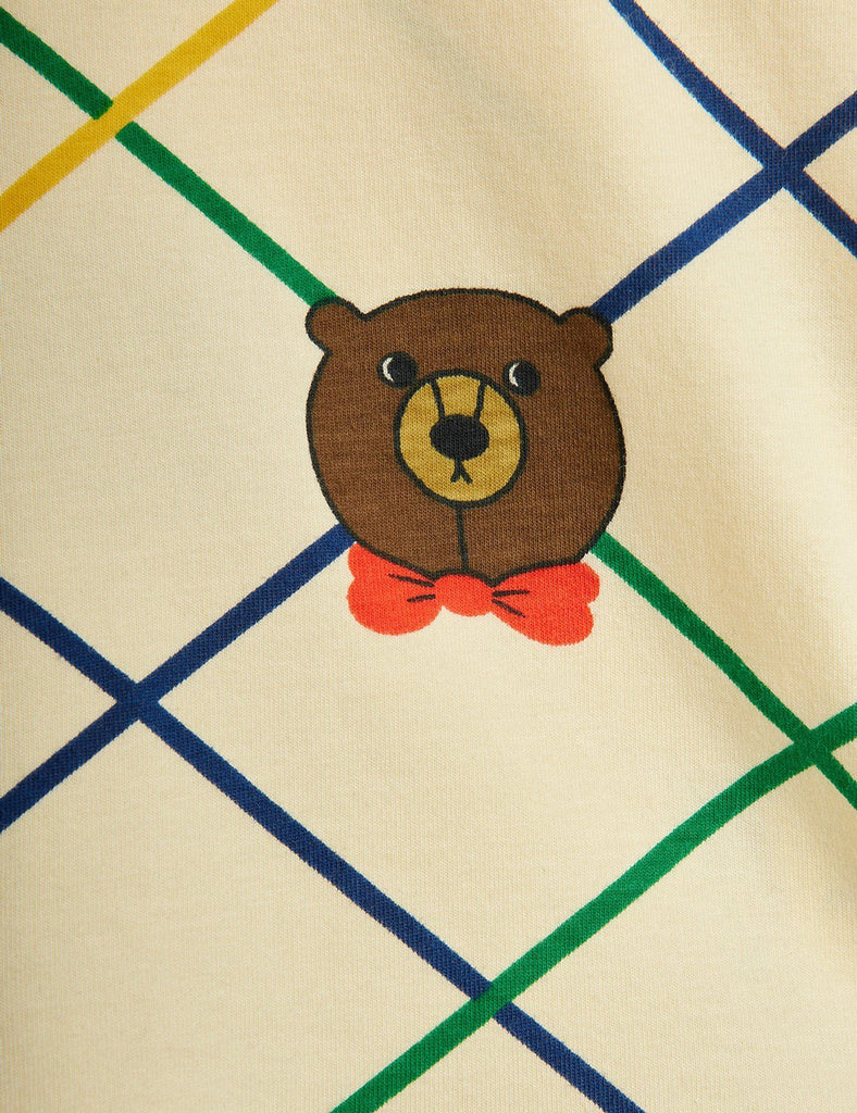 Bear Check Leggings by Mini Rodini