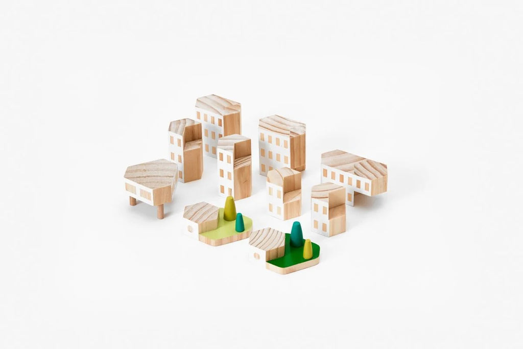 Garden City Blockitecture- Small set  by Areaware