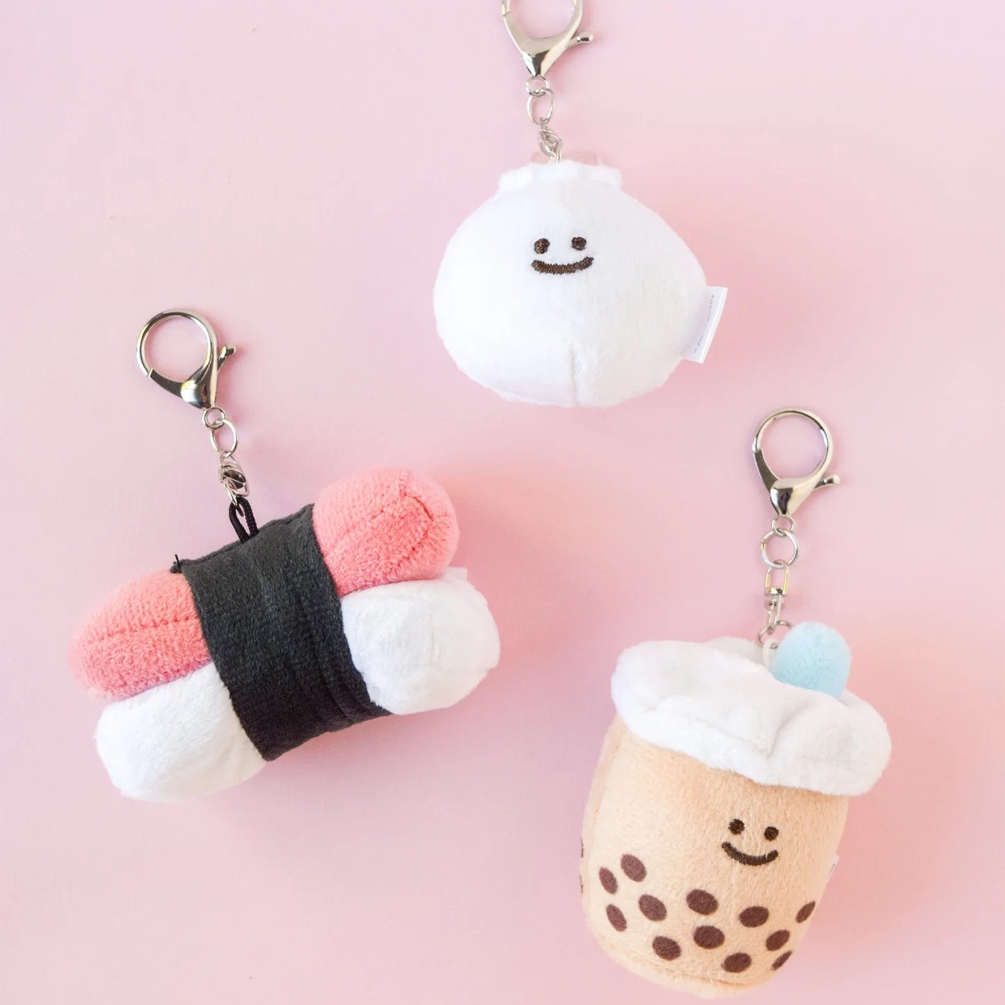 Mini Boba Tea Plushie Keychain