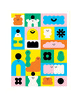 Bobbety Family Art Print