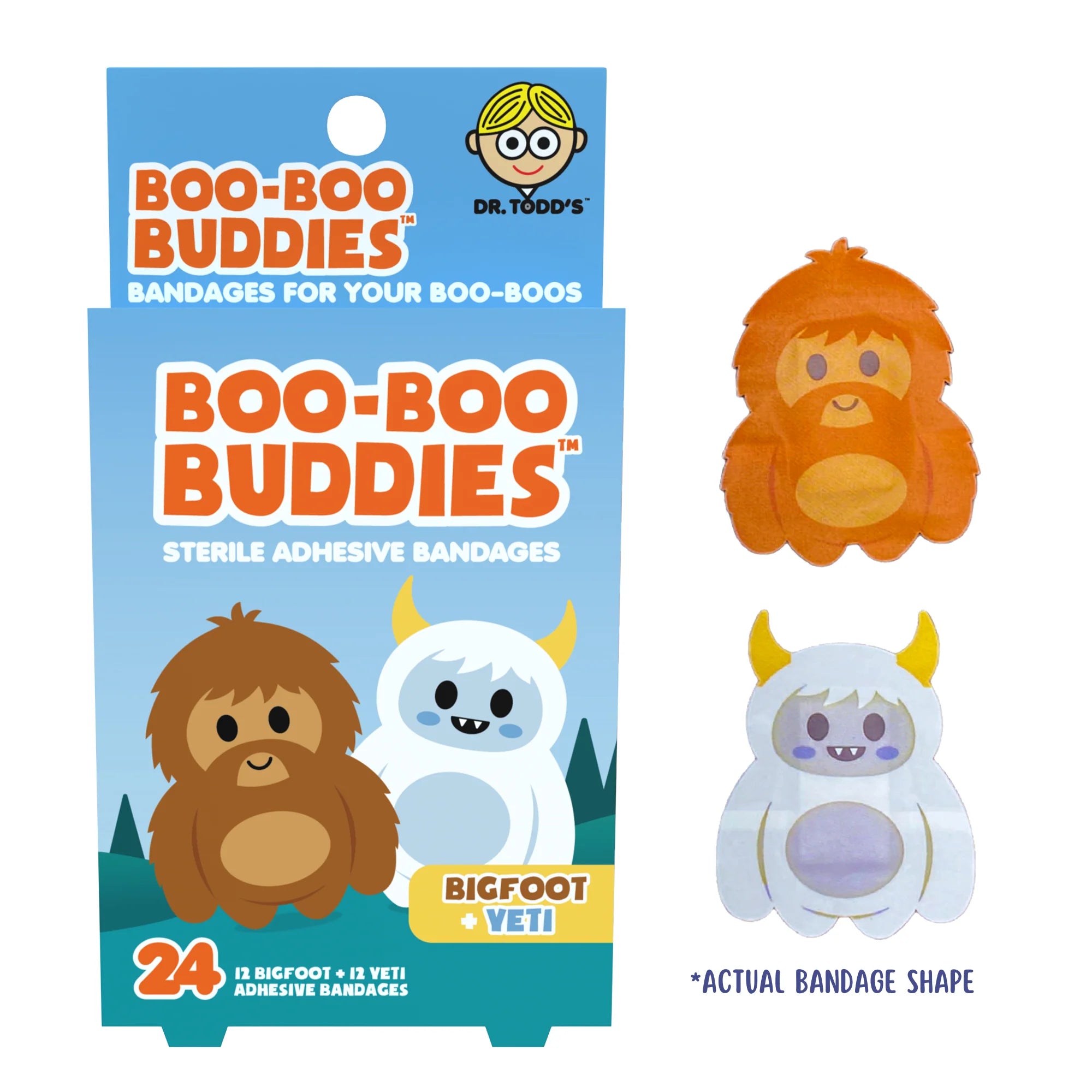 Yeti and Bigfoot Bandages