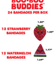 Watermelon and Strawberry Bandages