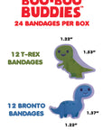 Brontosaurs and T-Rex Bandages by Boo Boo Buddies