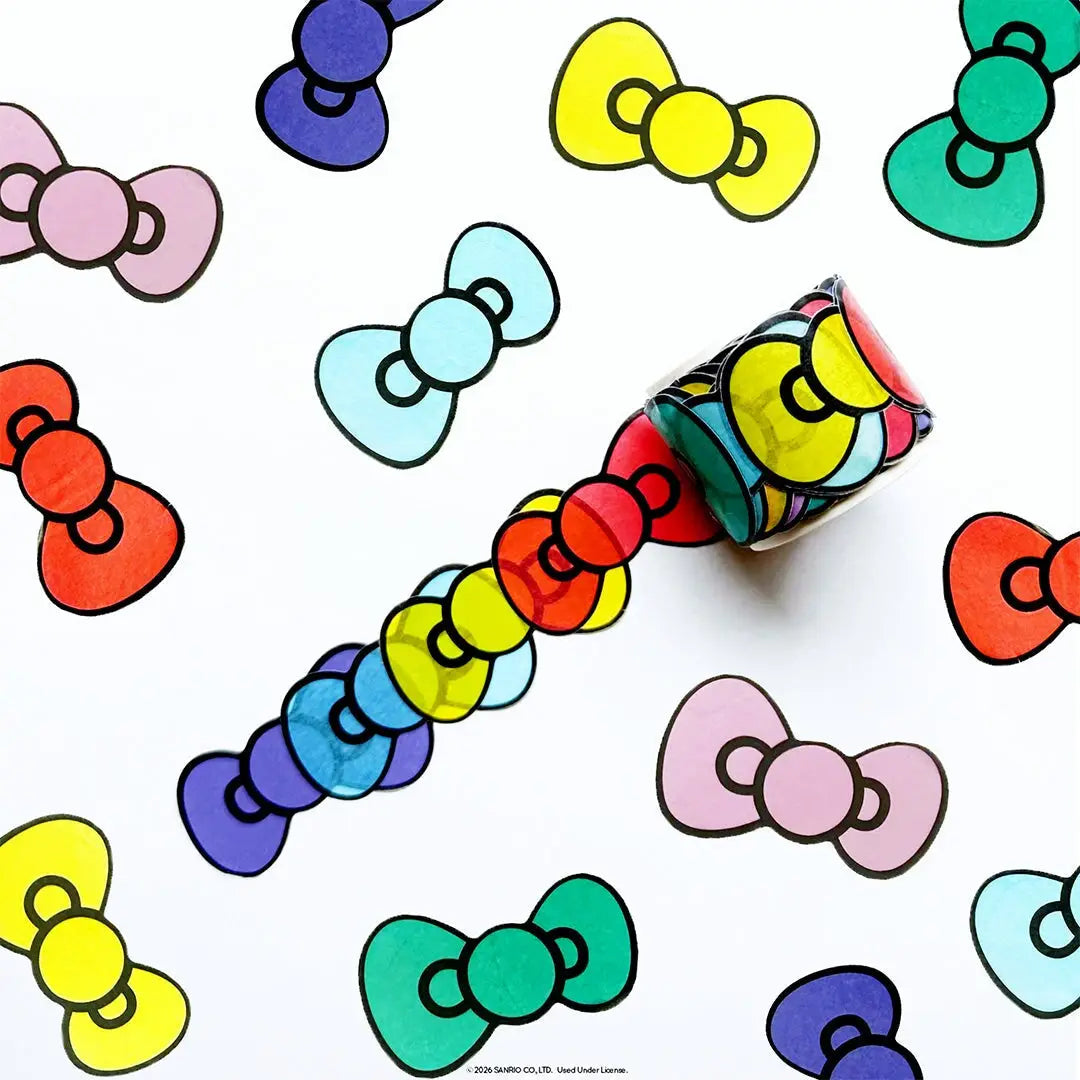 Hello Kitty Bow Bliss Washi Stickers