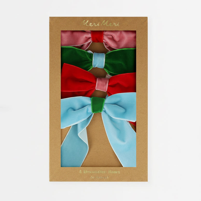 Decorative Velvet Bows