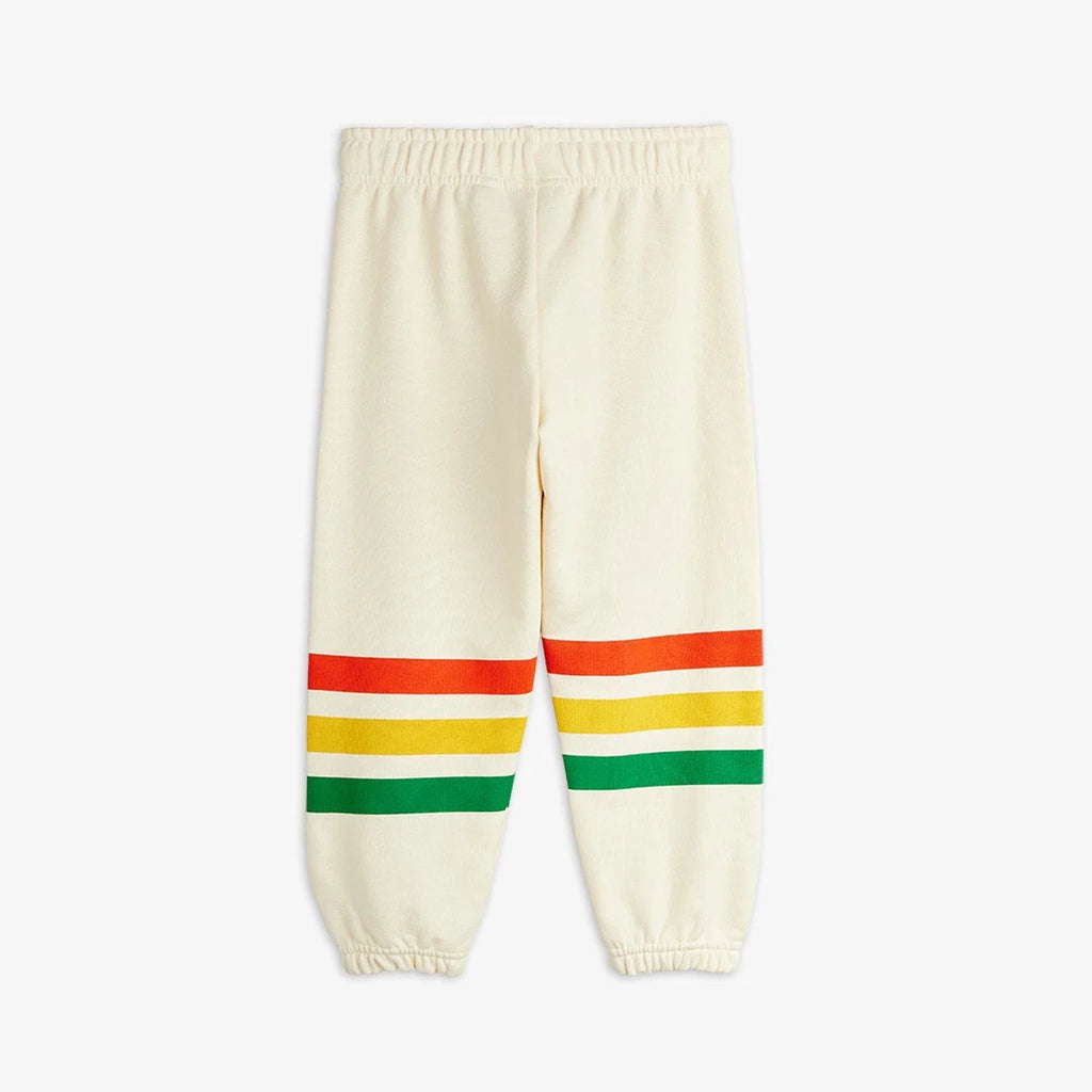 Bear Stripe Sweatpants by Mini Rodini