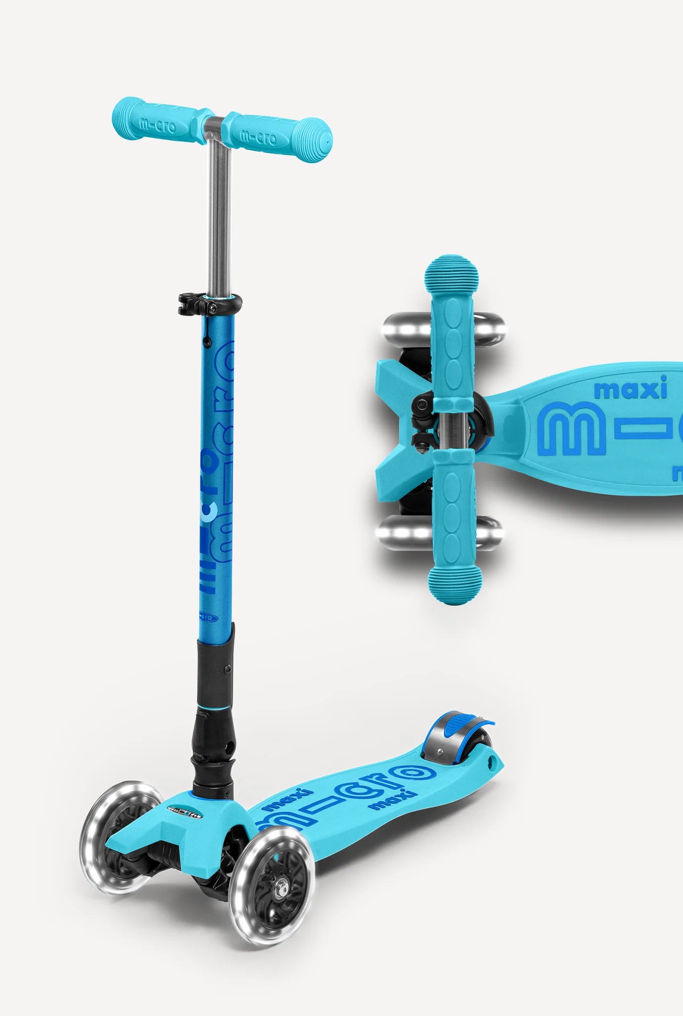 Micro Maxi Foldable Scooter - LED Wheels (More Colors)