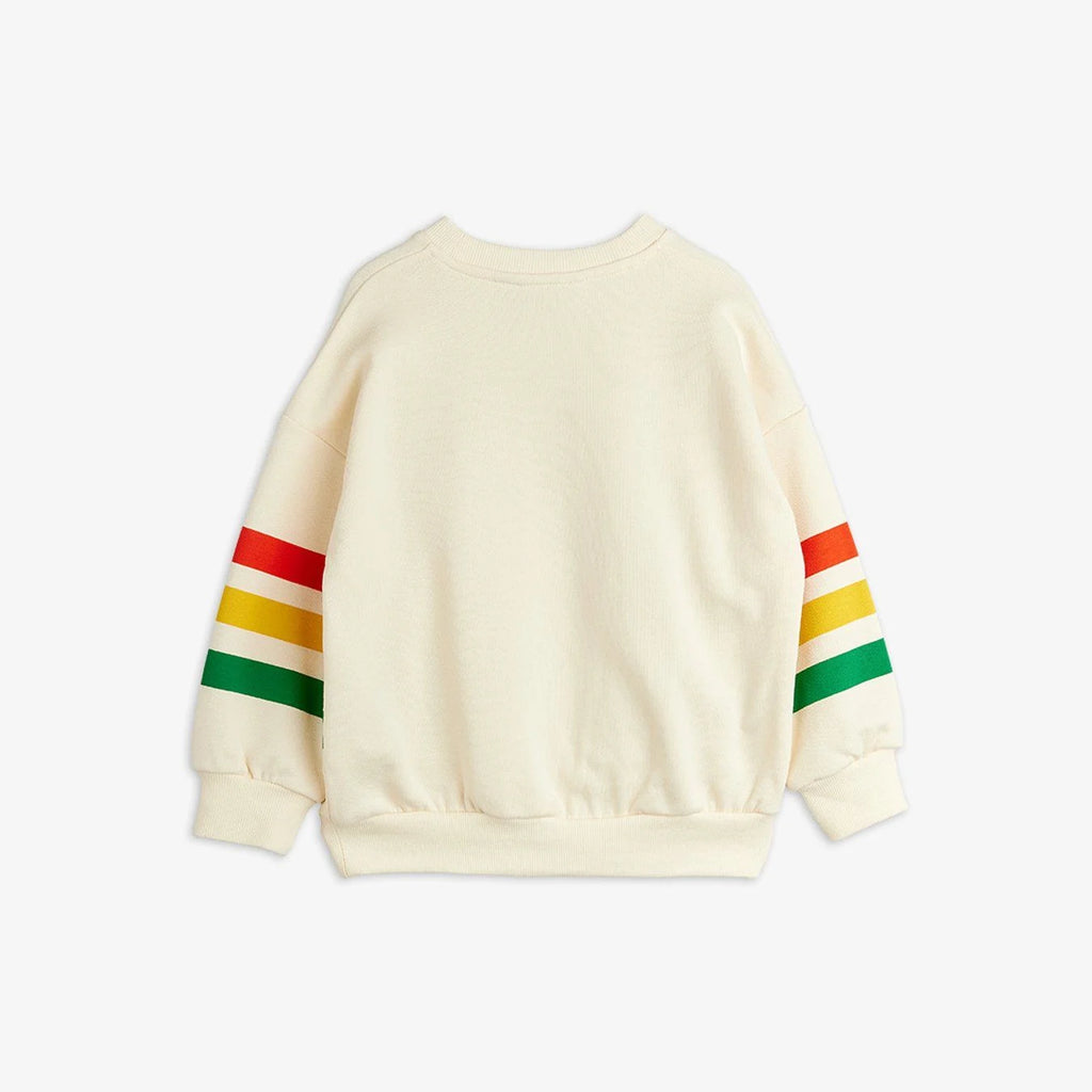 Bear Stripe Sweatshirt by Mini Rodini