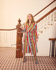 Butterfly Stripe Bathrobe