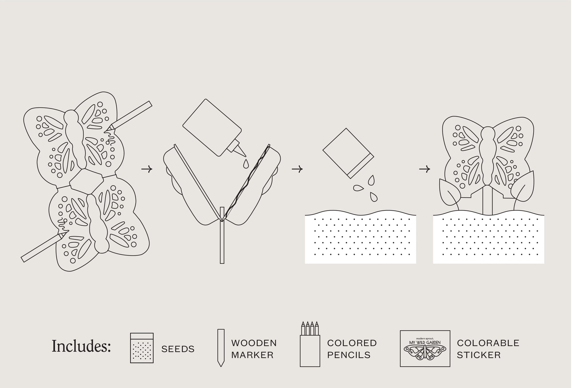 Butterfly Garden Kit