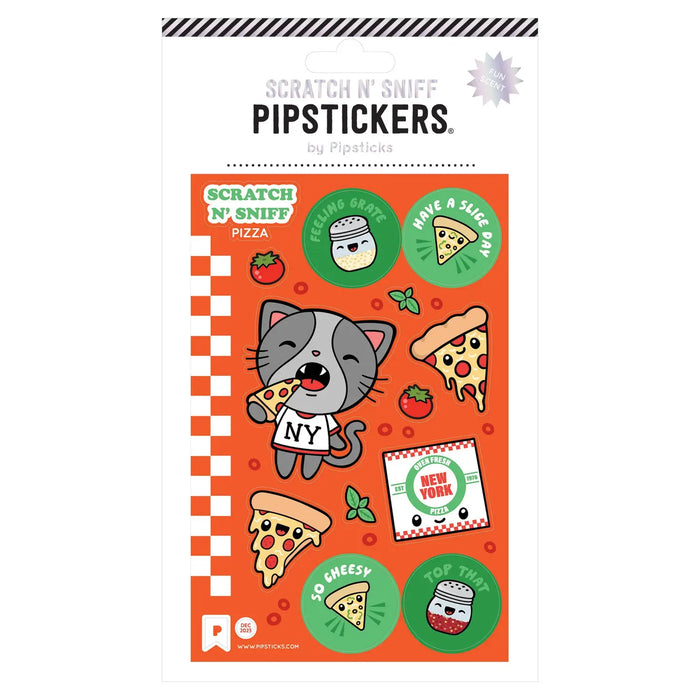 Wanna Pizza Me? Scratch 'n Sniff Sticker Sheet by Pipsticks