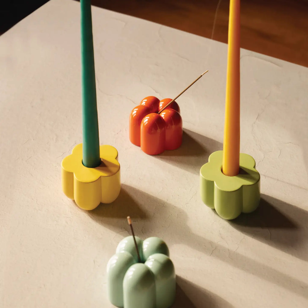 SALE Poppy Candle & Incense Holder by Areaware