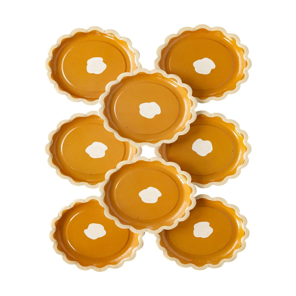 Pumpkin Pie Dessert Paper Plates by My Mind's Eye Paper Goods