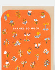 Thank You Little Flowers Card by Egg Press