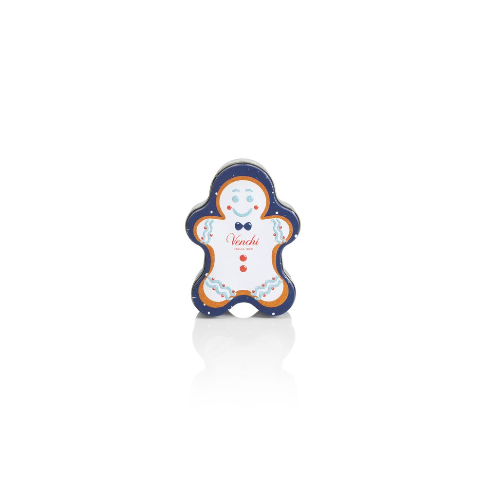 Gingerbread Man Christmas Chocolate Tin