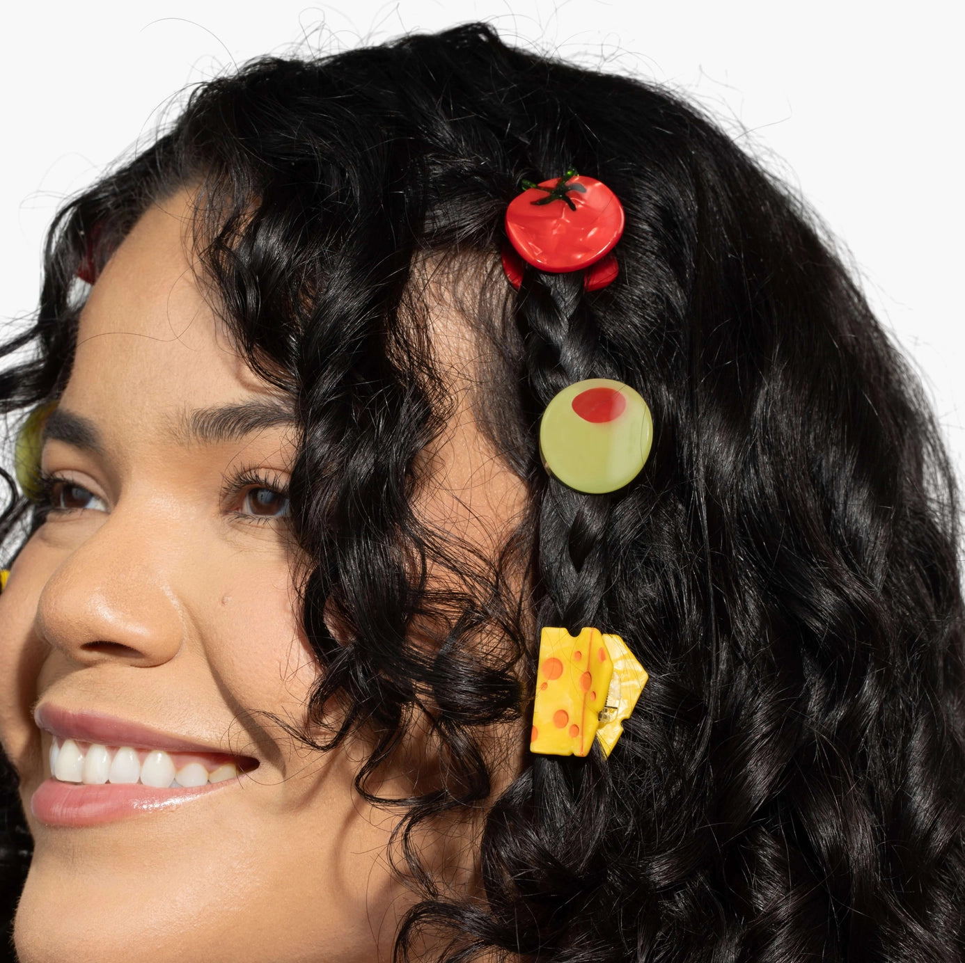 Micro Snack Board Hair Claw Clip Set