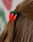 Mini Strawberry Hair Claw by Jenny Lemons