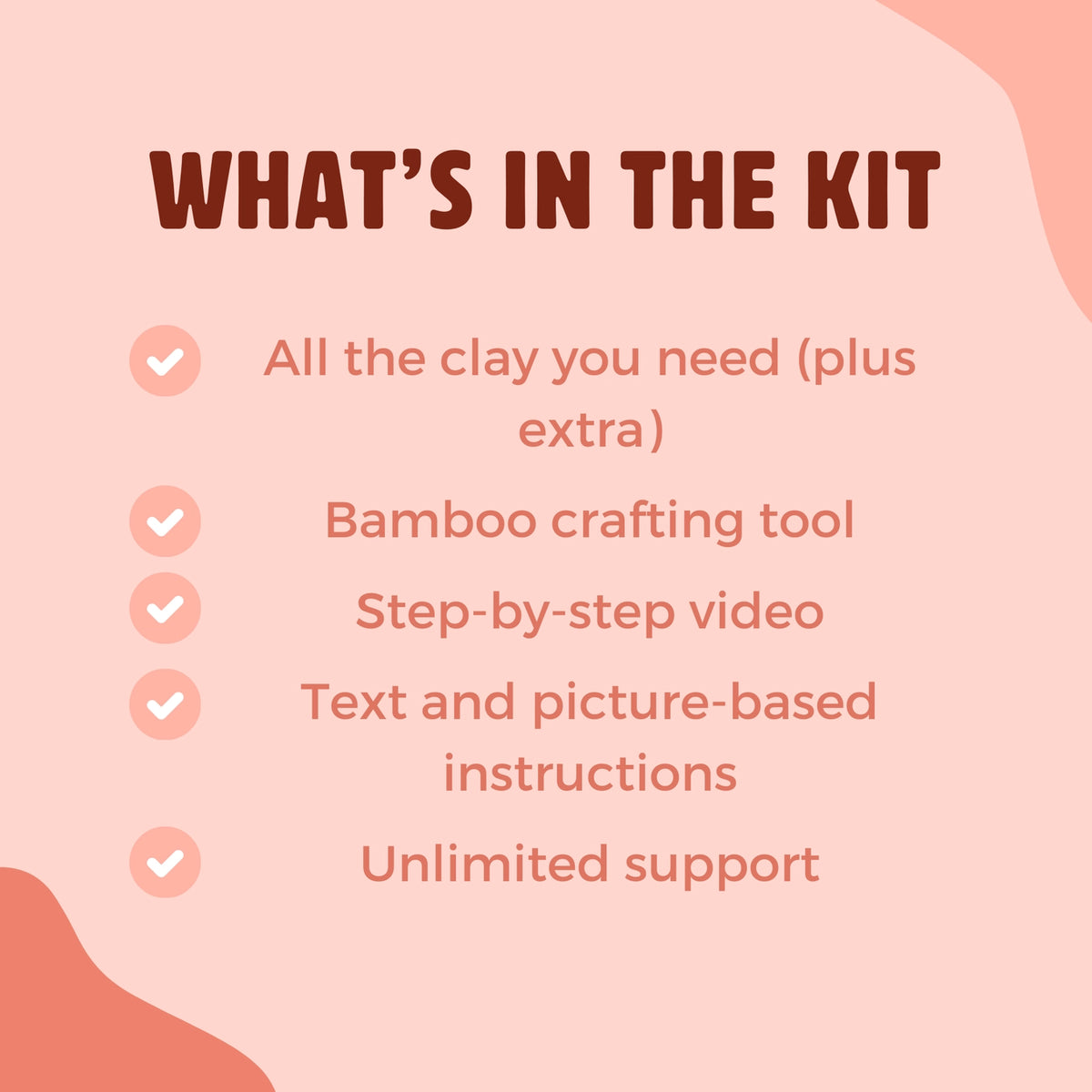 Donut Clay Crafting Kit