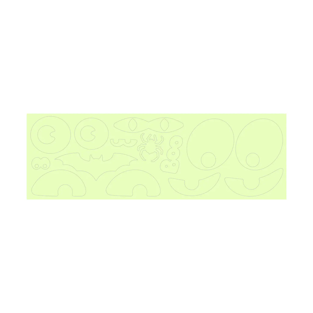 Boo! Glow in the Dark Stickers by Gloplay