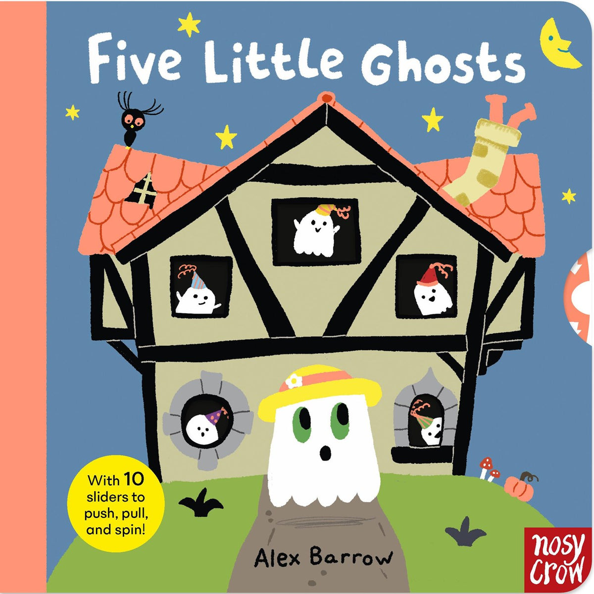 Five Little Ghosts Board Book by Alex Barrow