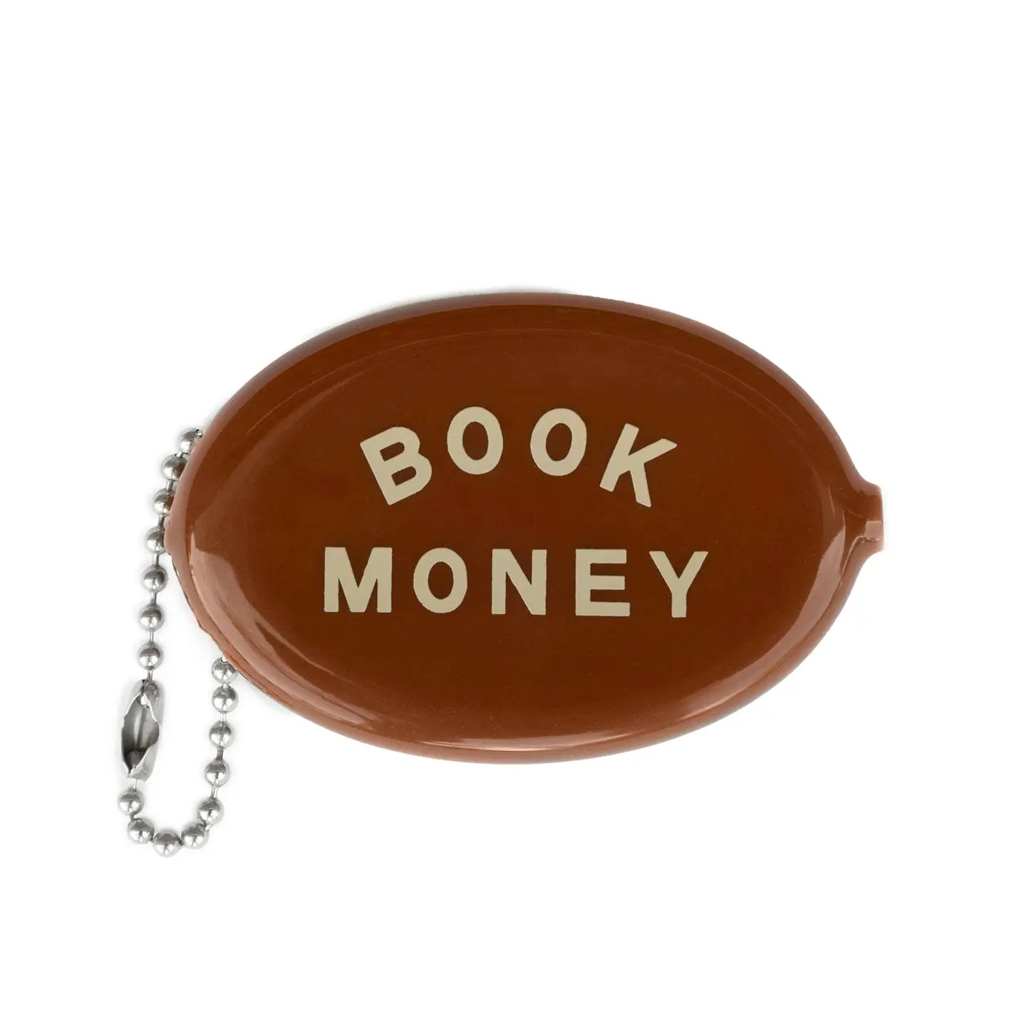 Book Money Coin Pouch (Brown) by Three Potato Four