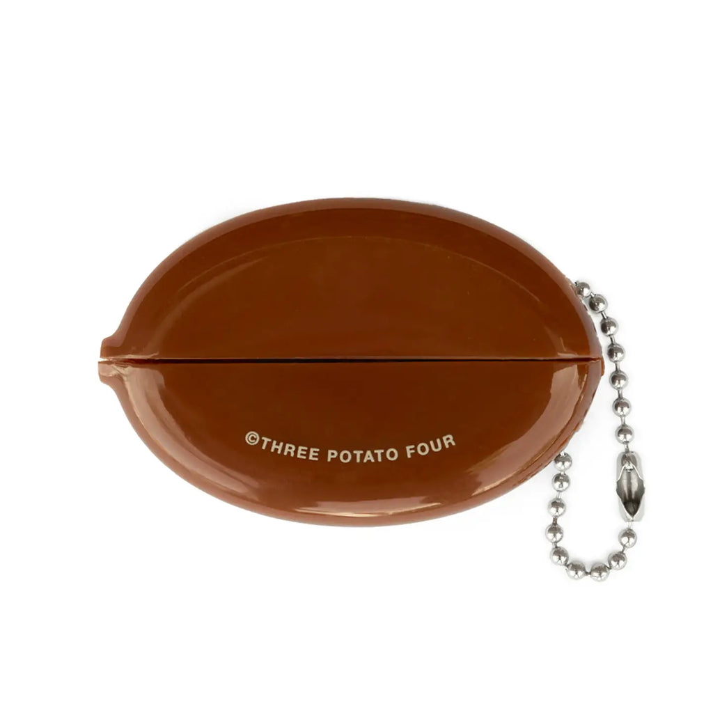 Book Money Coin Pouch (Brown) by Three Potato Four