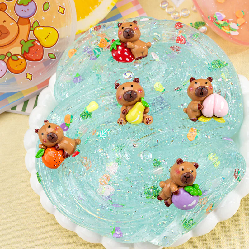 Capybara Fruit Spa Clear Slime