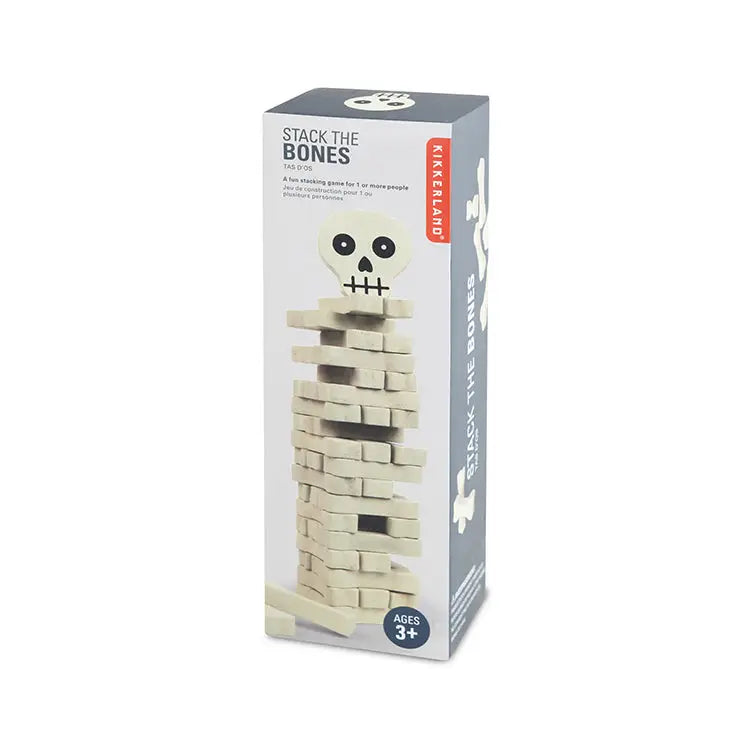 Stack The Bones Wooden Game by Kikkerland