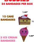 Ice Cream and Cake Bandages by Boo Boo Buddies
