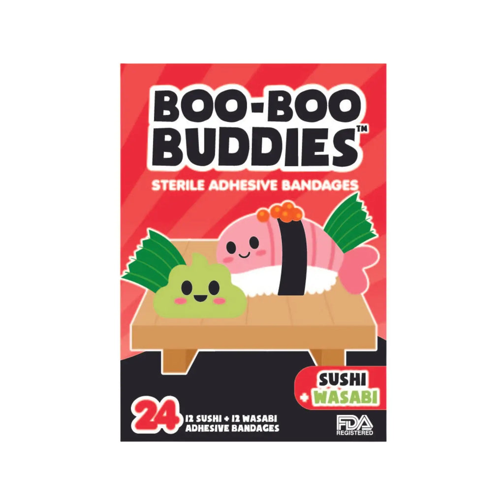 Sushi and Wasabi Bandages by Boo Boo Buddies