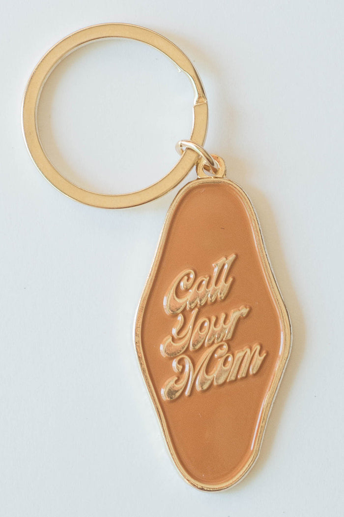 Call Your Mom Keychain by The Bee & The Fox