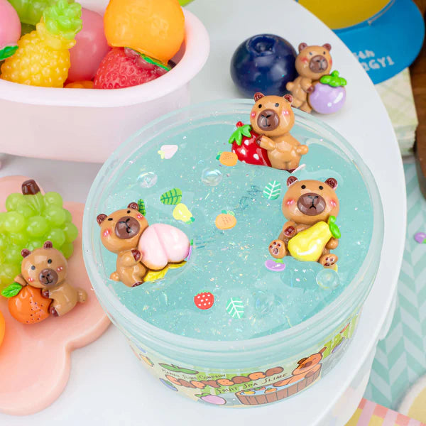 Capybara Fruit Spa Clear Slime
