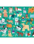 Cats & Dogs 100 Piece Double-Sided Puzzle by Mudpuppy