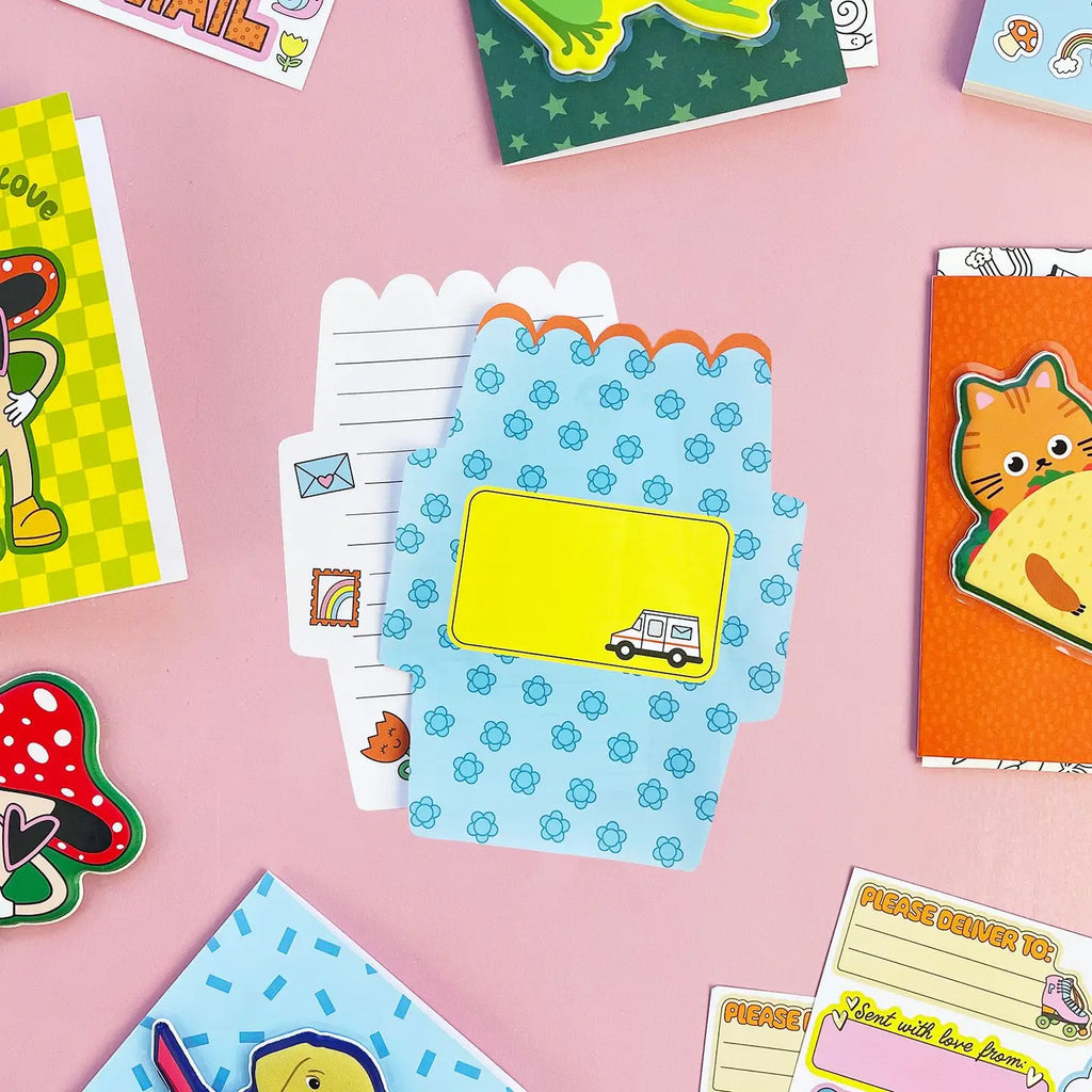 Happy Go-Lucky Mini Mailers by Pipsticks