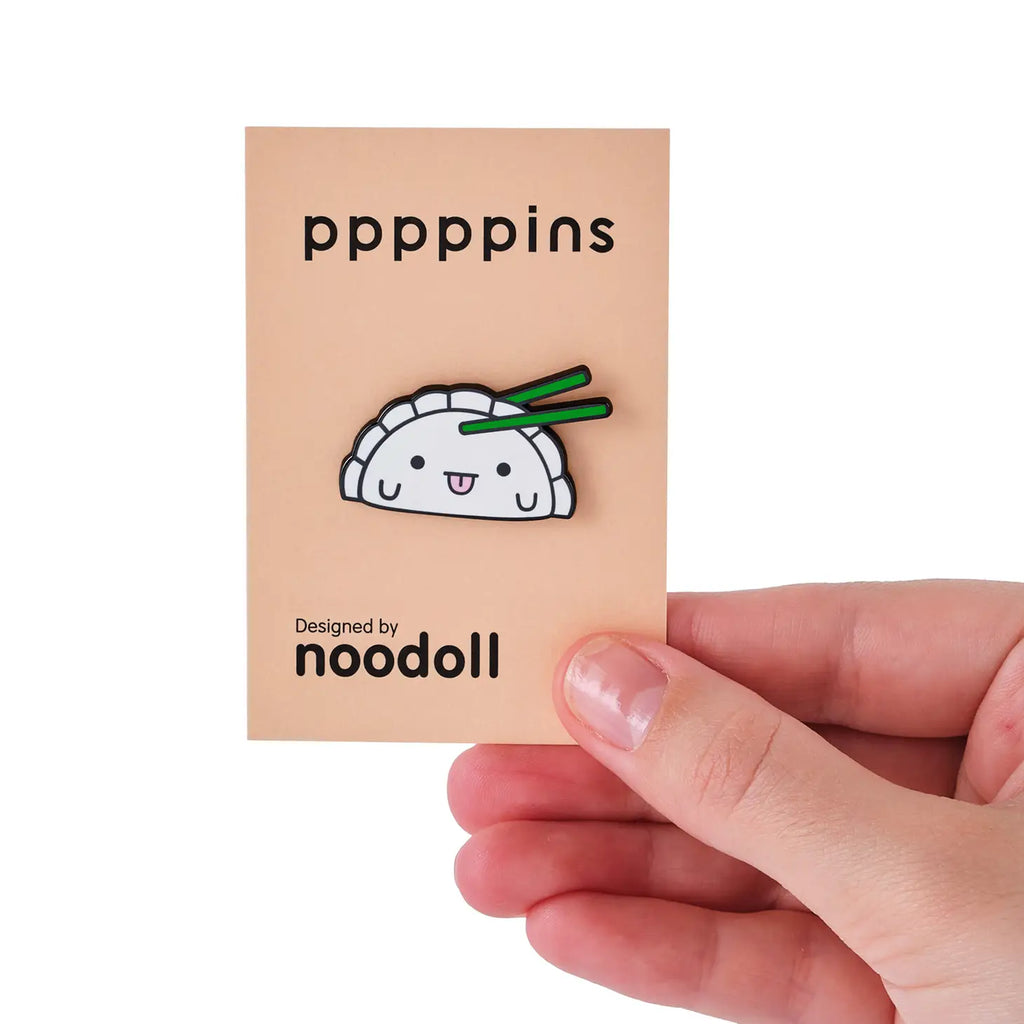 Ricedumpling Enamel Pin by Noodoll