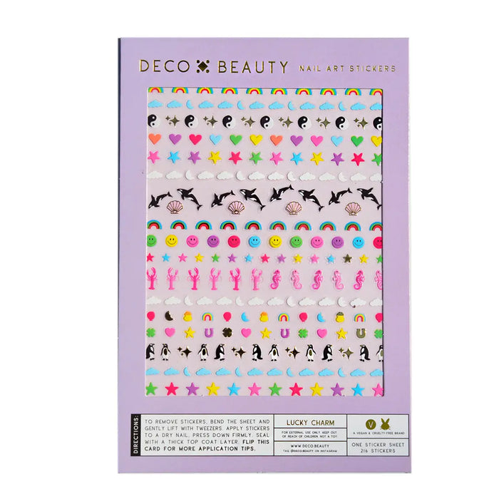 Lucky Charm Nail Stickers by Deco Beauty