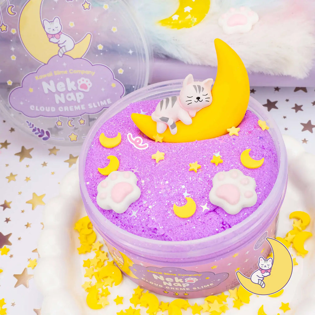 Neko Nap Cloud Creme Slime by The Kawaii Company