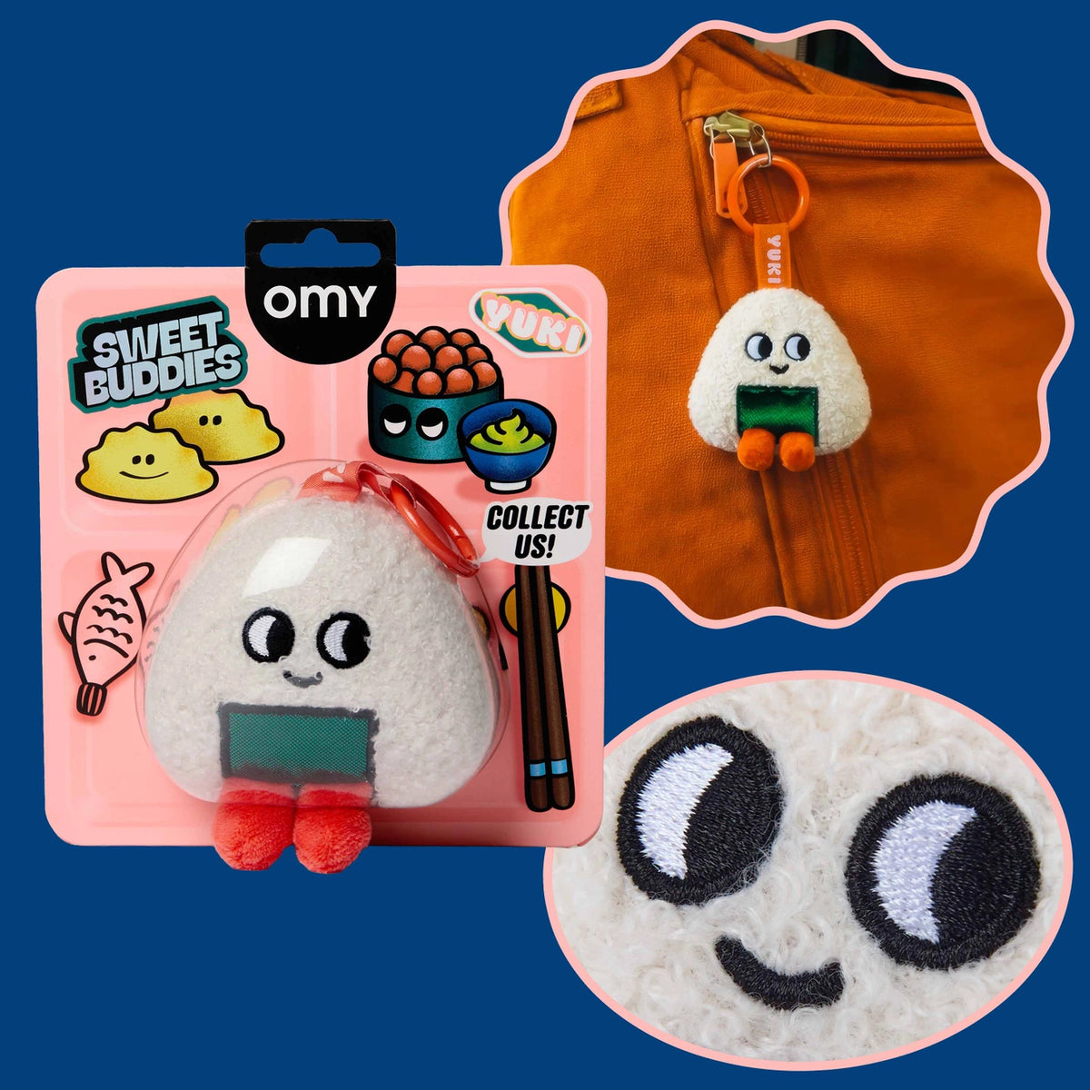 Yuki Plush Keychain