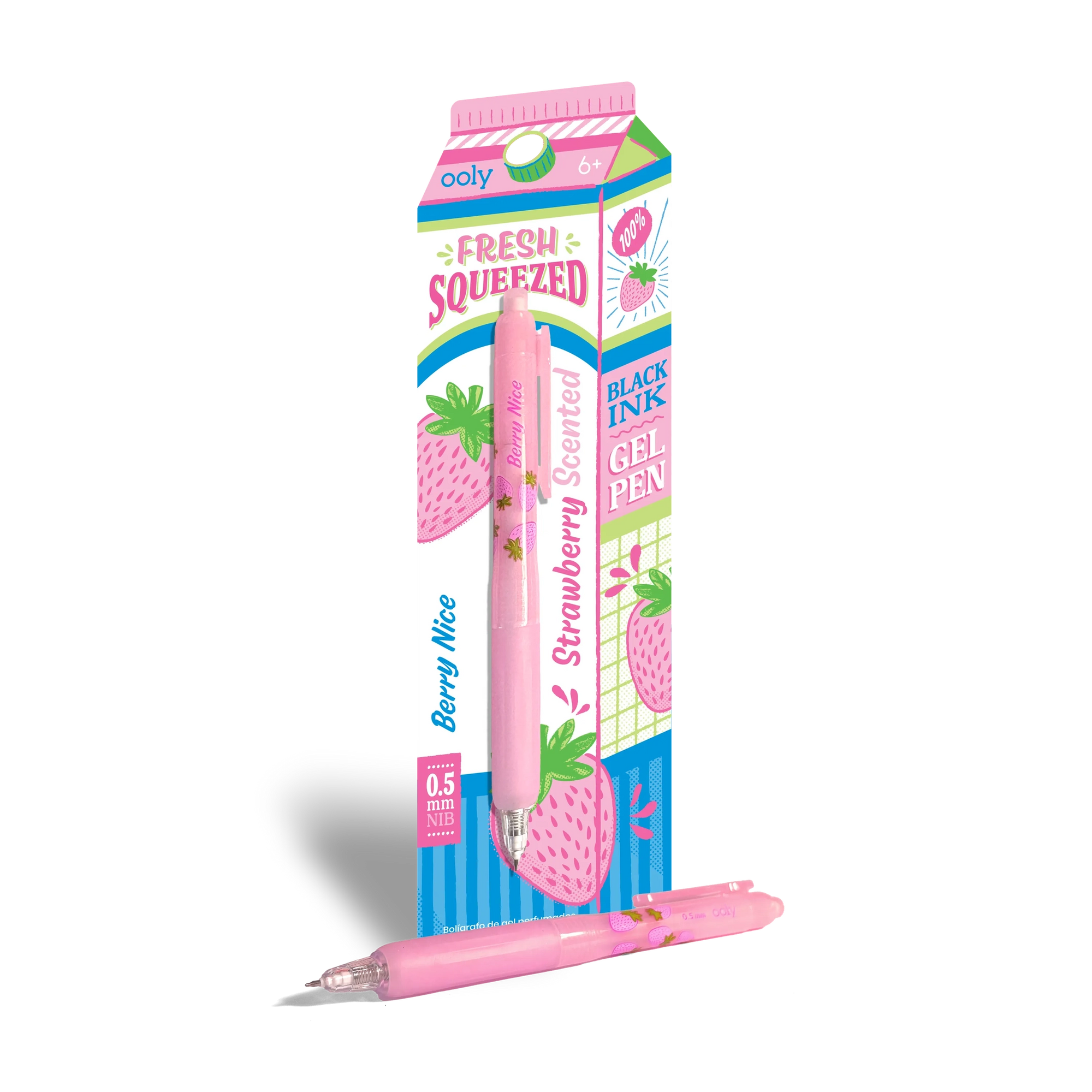 Strawberry Fresh Squeezed Scented Gel Pen