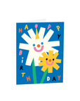 Birthday Flowers Greeting Card