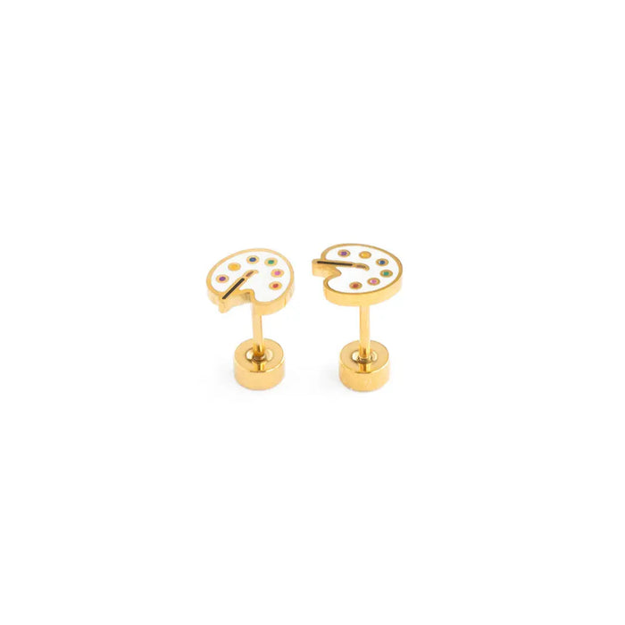 Art Palette Earrings by Pip Pop Post