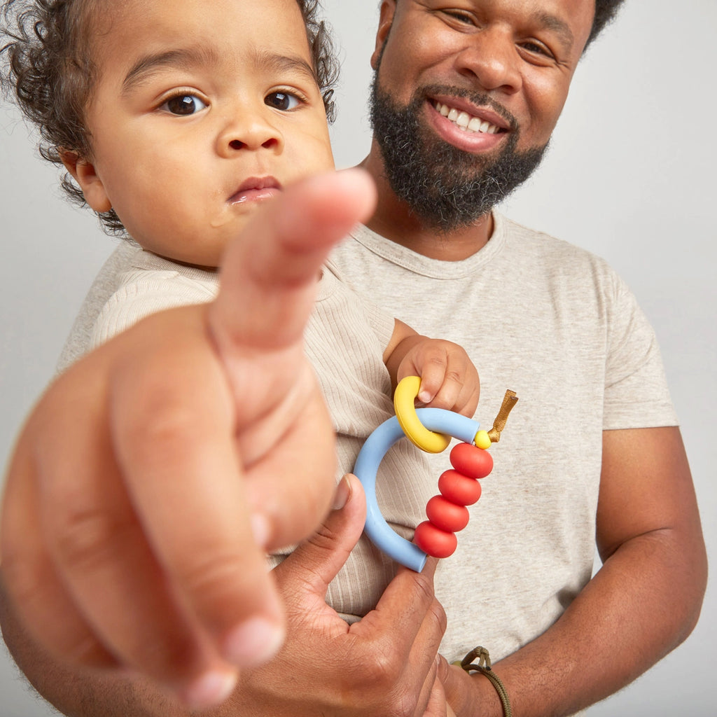 Primary Arch Ring Teether by January Moon