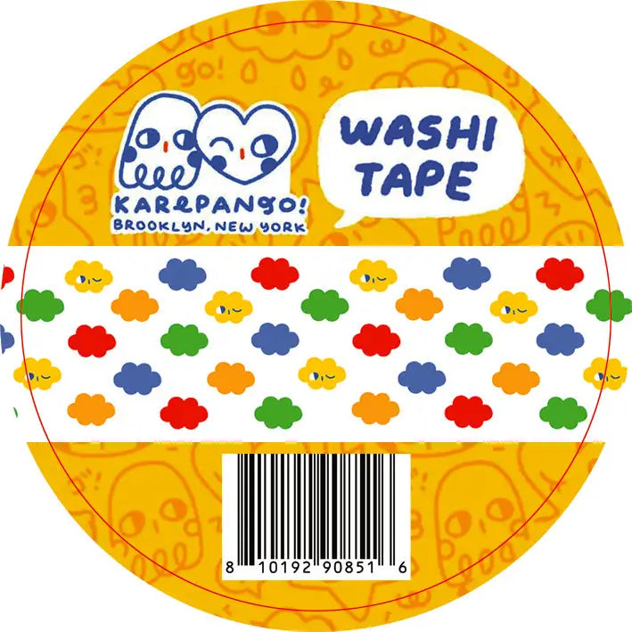 Rainbow Clouds Washi Tape